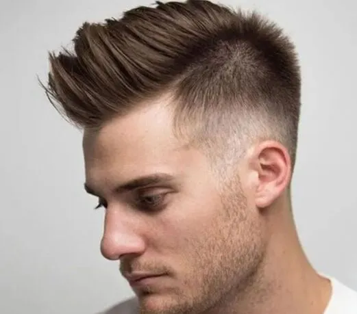Low Taper Fade with Quiff